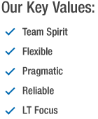 Our Key Values: